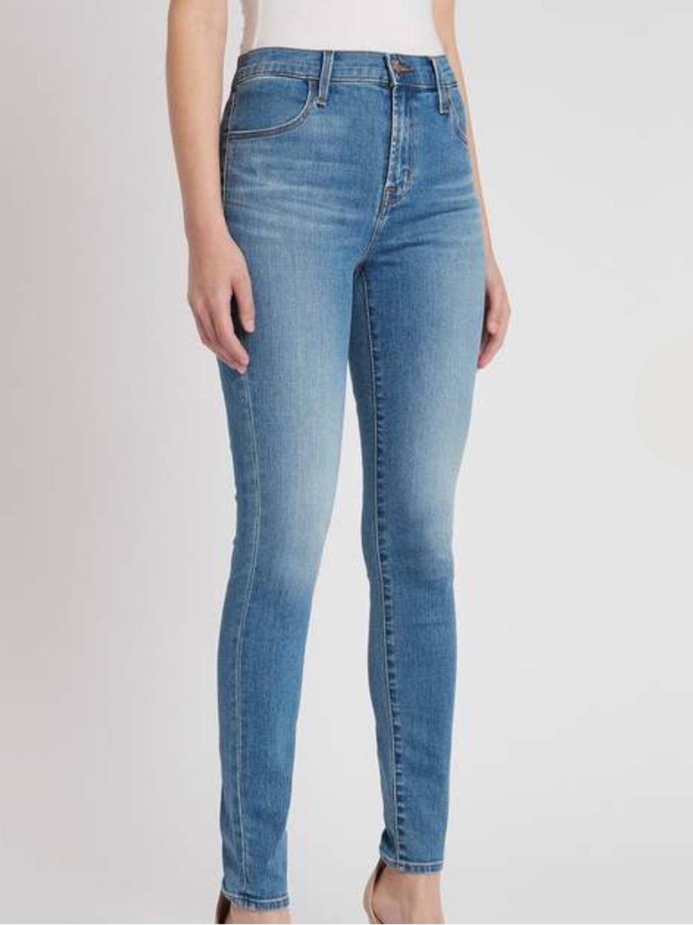 J Brand Maria High Rise Skinny Jeans